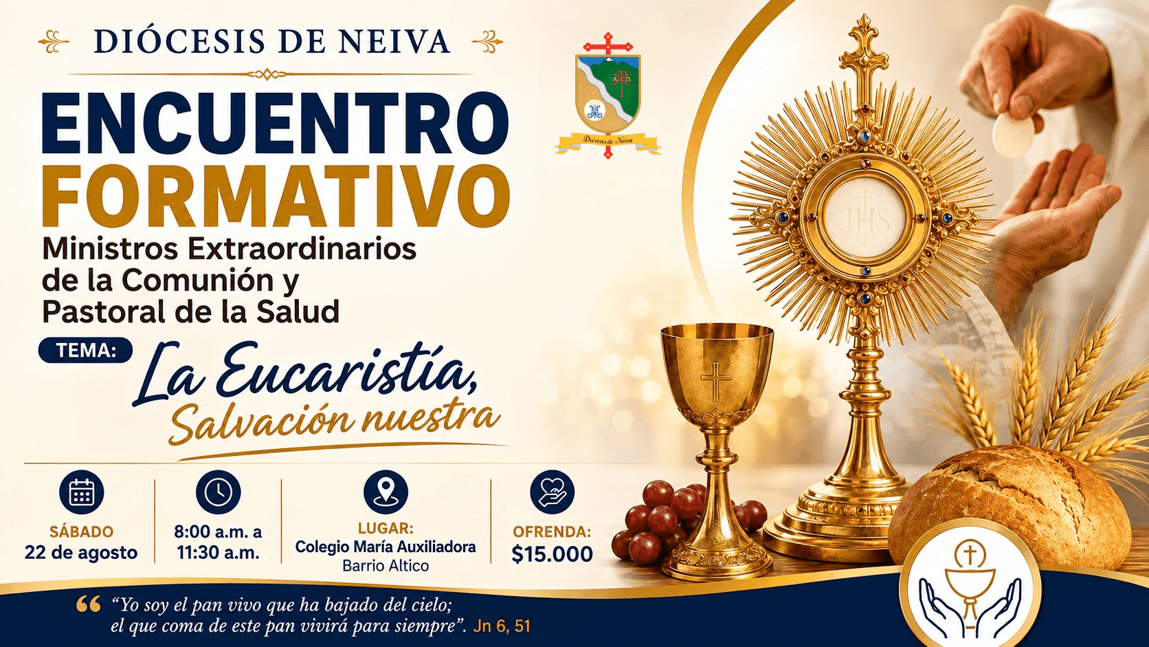 Encuentro Ministros Extraordinarios de la Sagrada Comunión