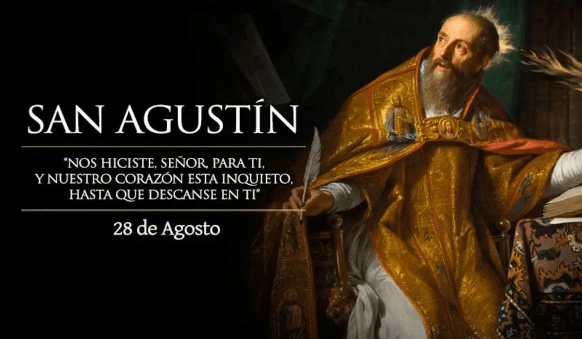 San Agustín, Doctor de la Iglesia y patrono de los que buscan a Dios