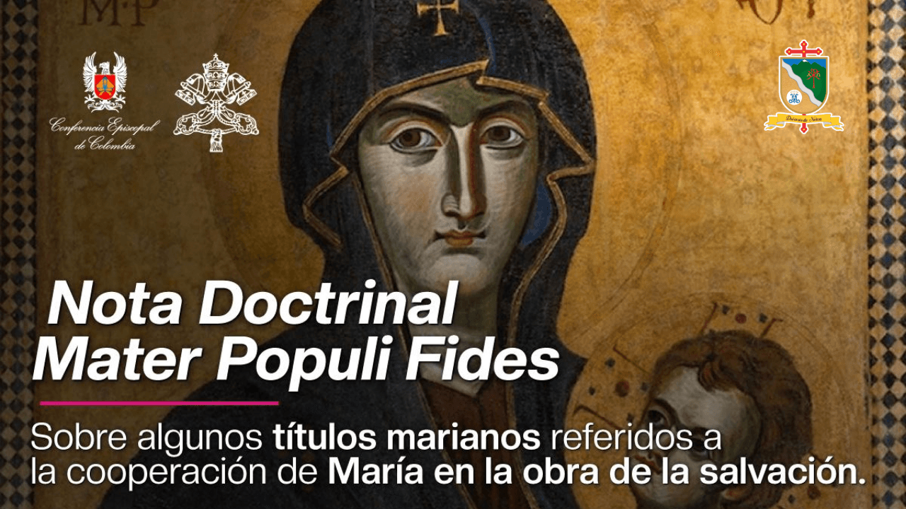 Nota Doctrinal Sobre Algunos Títulos Marianos