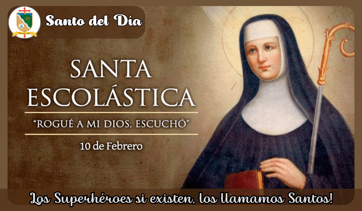 Santa Escolástica, virgen