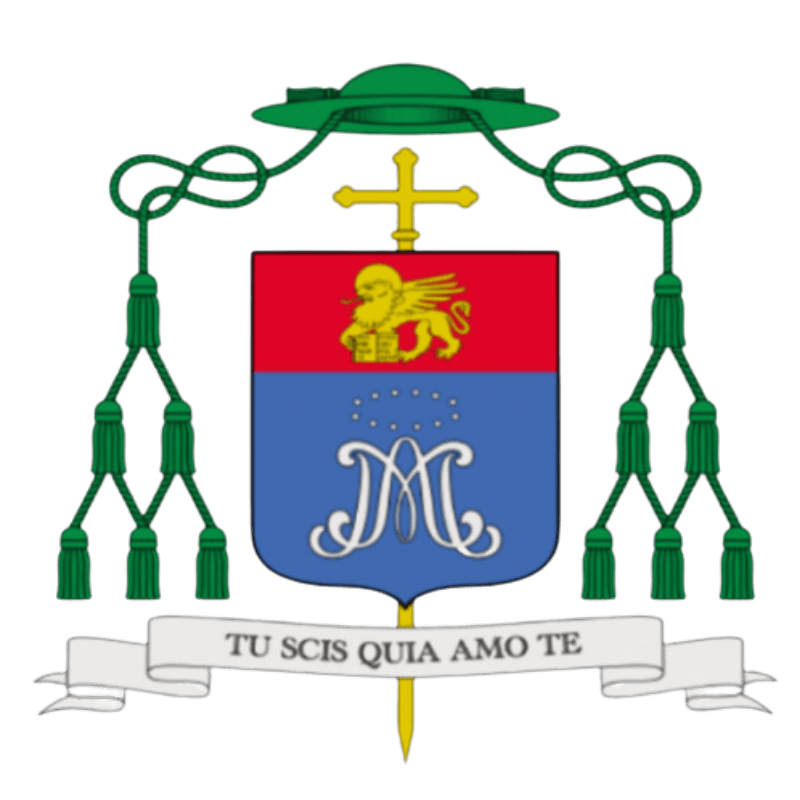Escudo Episcopal del  Monseñor Marco Antonio Merchán Ladino